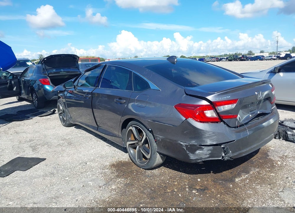 2019 HONDA ACCORD SPORT VIN: 1HGCV1F34KA162394