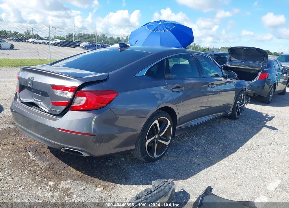 2019 HONDA ACCORD SPORT VIN: 1HGCV1F34KA162394