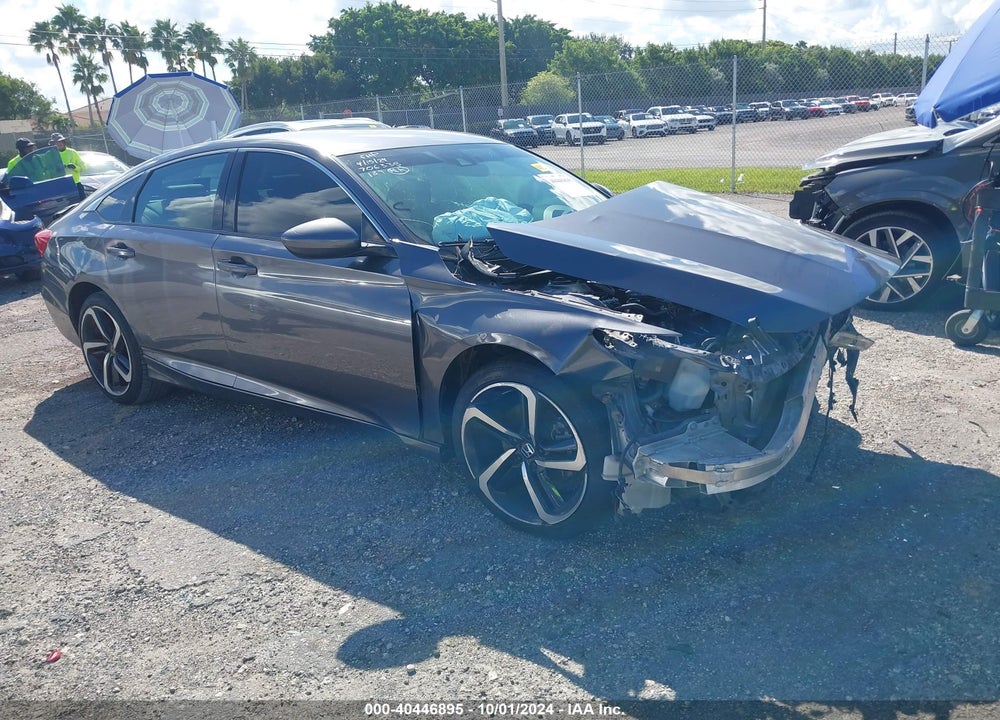 2019 HONDA ACCORD SPORT VIN: 1HGCV1F34KA162394