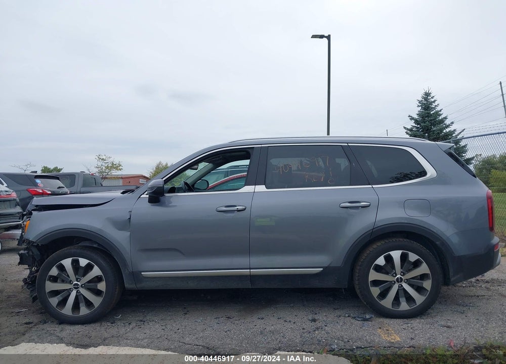 2022 KIA TELLURIDE S VIN: 5XYP6DHC9NG236179