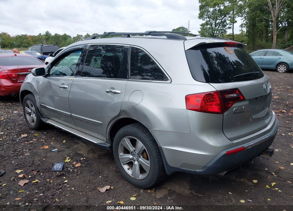 2010 ACURA MDX TECHNOLOGY PACKAGE VIN: 2HNYD2H66AH510792