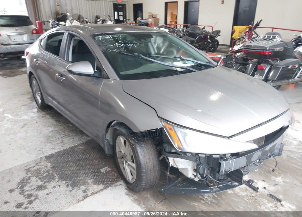 2020 HYUNDAI ELANTRA SEL VIN: KMHD84LFXLU935309