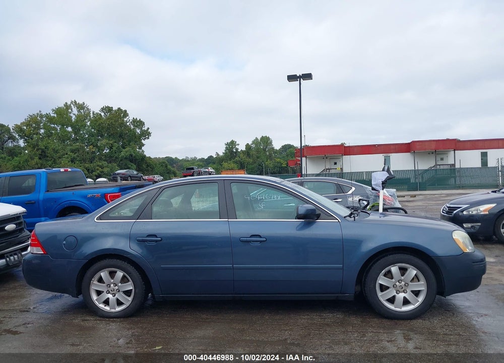 2005 MERCURY MONTEGO LUXURY VIN: 1MEFM40145G614402