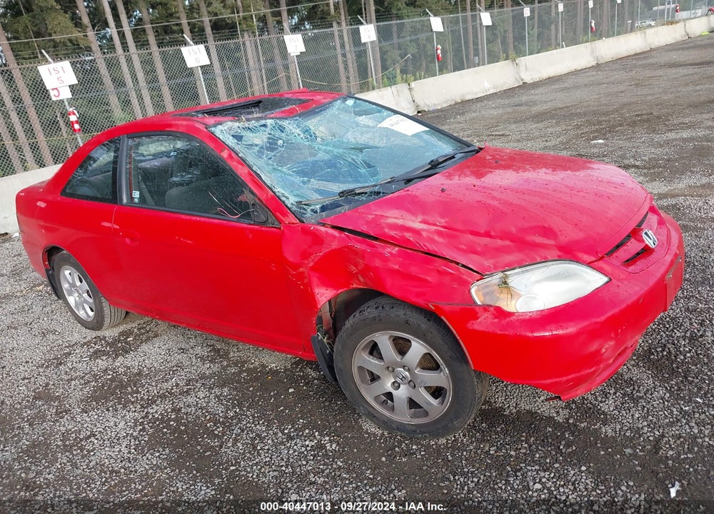 2003 HONDA CIVIC EX VIN: 1HGEM22943L052964