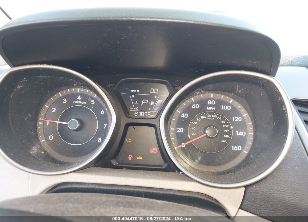 2016 HYUNDAI ELANTRA SE VIN: 5NPDH4AE4GH669591