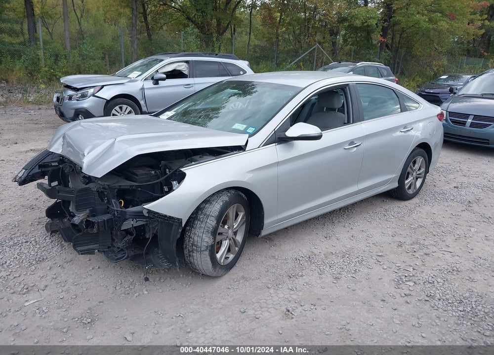 2018 HYUNDAI SONATA SEL VIN: 5NPE34AF1JH611389