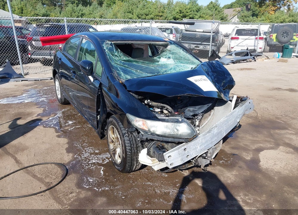 2015 HONDA CIVIC LX VIN: 19XFB2F50FE100666