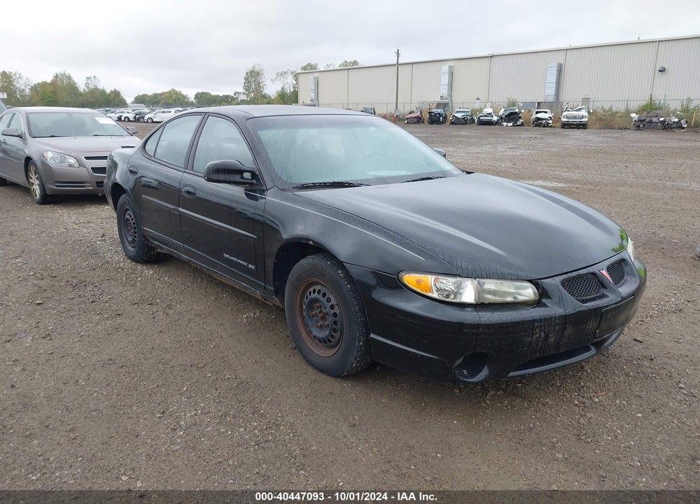 2001 PONTIAC GRAND PRIX SE VIN: 1G2WK52J71F213635