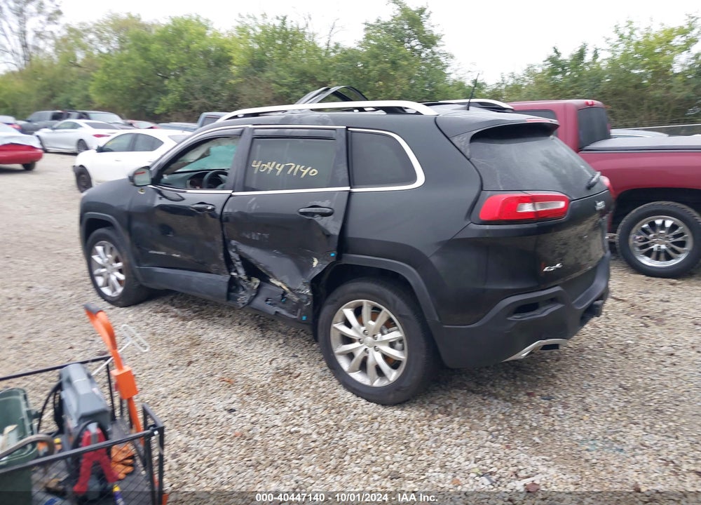 2016 JEEP CHEROKEE LIMITED VIN: 1C4PJMDS3GW278199