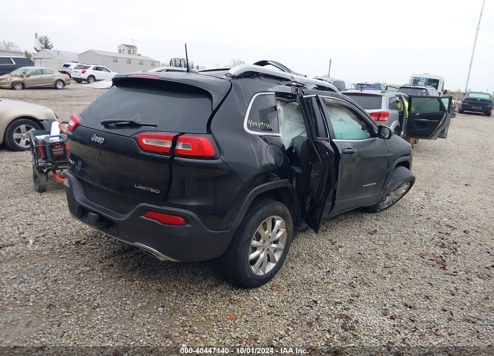2016 JEEP CHEROKEE LIMITED VIN: 1C4PJMDS3GW278199