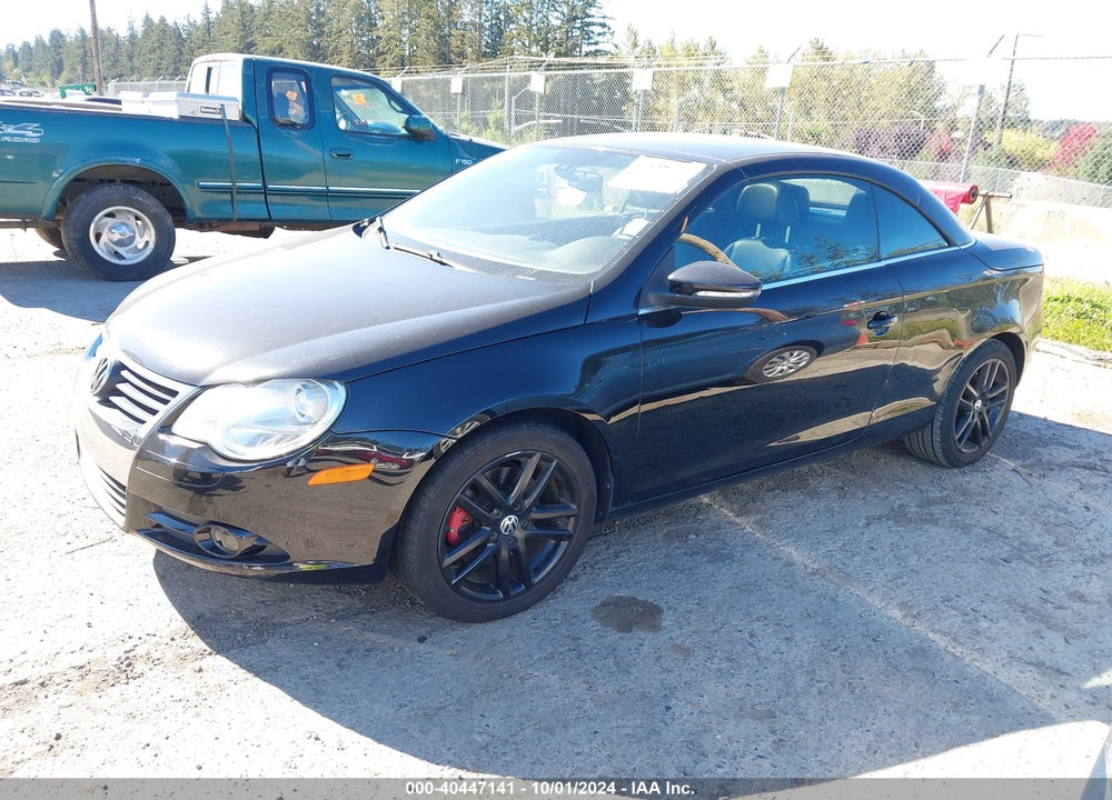 2009 VOLKSWAGEN EOS LUX VIN: WVWFA71F29V002951