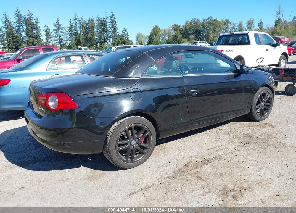 2009 VOLKSWAGEN EOS LUX VIN: WVWFA71F29V002951