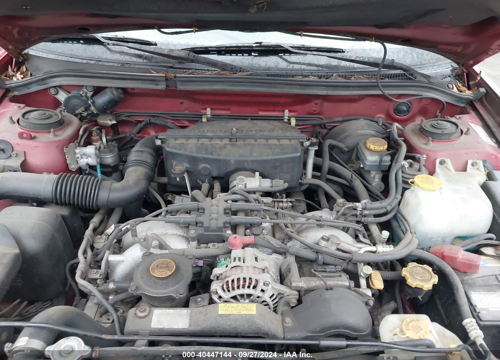 2001 SUBARU FORESTER L VIN: JF1SF63511H722619
