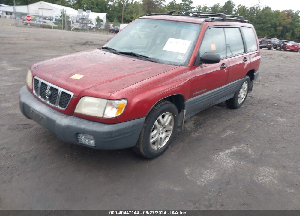 2001 SUBARU FORESTER L VIN: JF1SF63511H722619