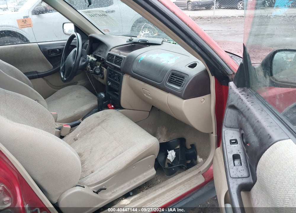 2001 SUBARU FORESTER L VIN: JF1SF63511H722619
