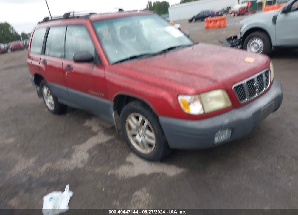2001 SUBARU FORESTER L VIN: JF1SF63511H722619