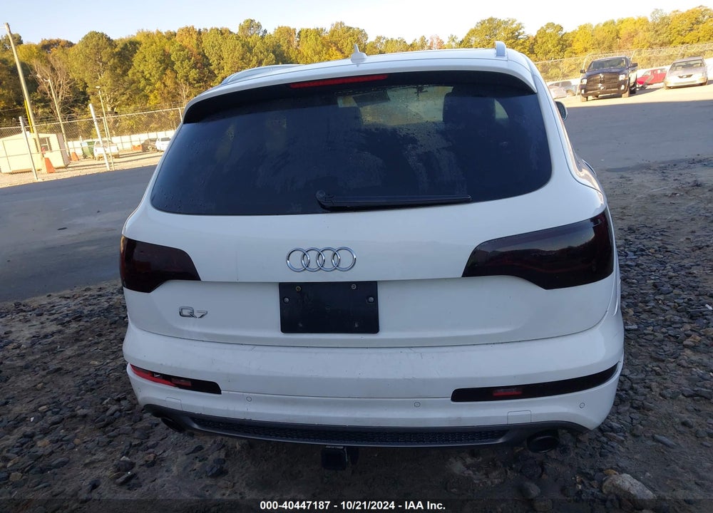 2011 AUDI Q7 3.0T S LINE PRESTIGE VIN: WA1DGAFE0BD002570