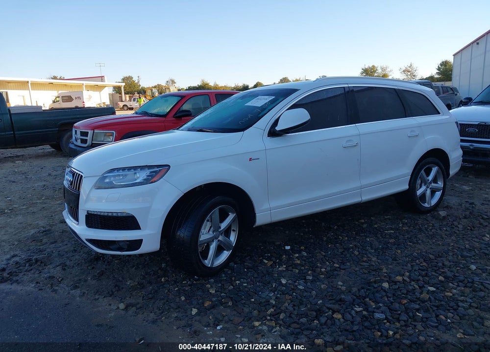 2011 AUDI Q7 3.0T S LINE PRESTIGE VIN: WA1DGAFE0BD002570