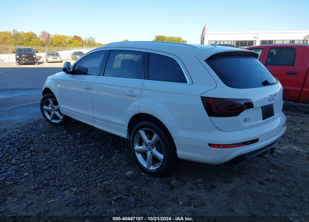 2011 AUDI Q7 3.0T S LINE PRESTIGE VIN: WA1DGAFE0BD002570