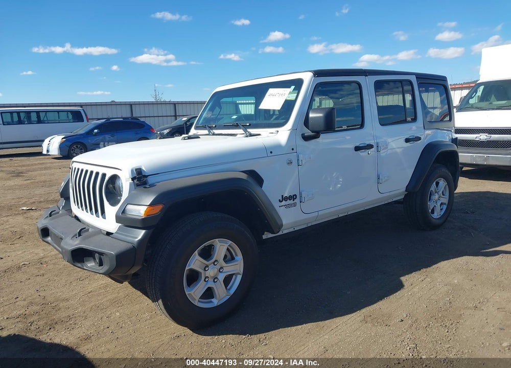 2021 JEEP WRANGLER UNLIMITED SPORT S 4X4 VIN: 1C4HJXDG9MW763489