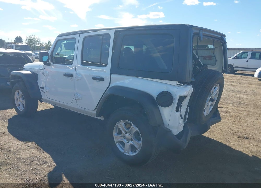 2021 JEEP WRANGLER UNLIMITED SPORT S 4X4 VIN: 1C4HJXDG9MW763489