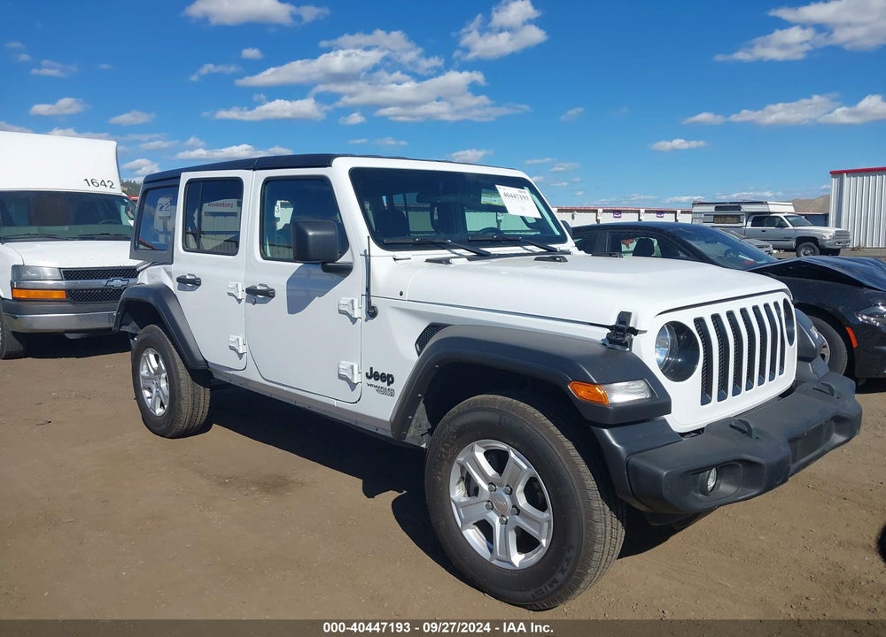2021 JEEP WRANGLER UNLIMITED SPORT S 4X4 VIN: 1C4HJXDG9MW763489