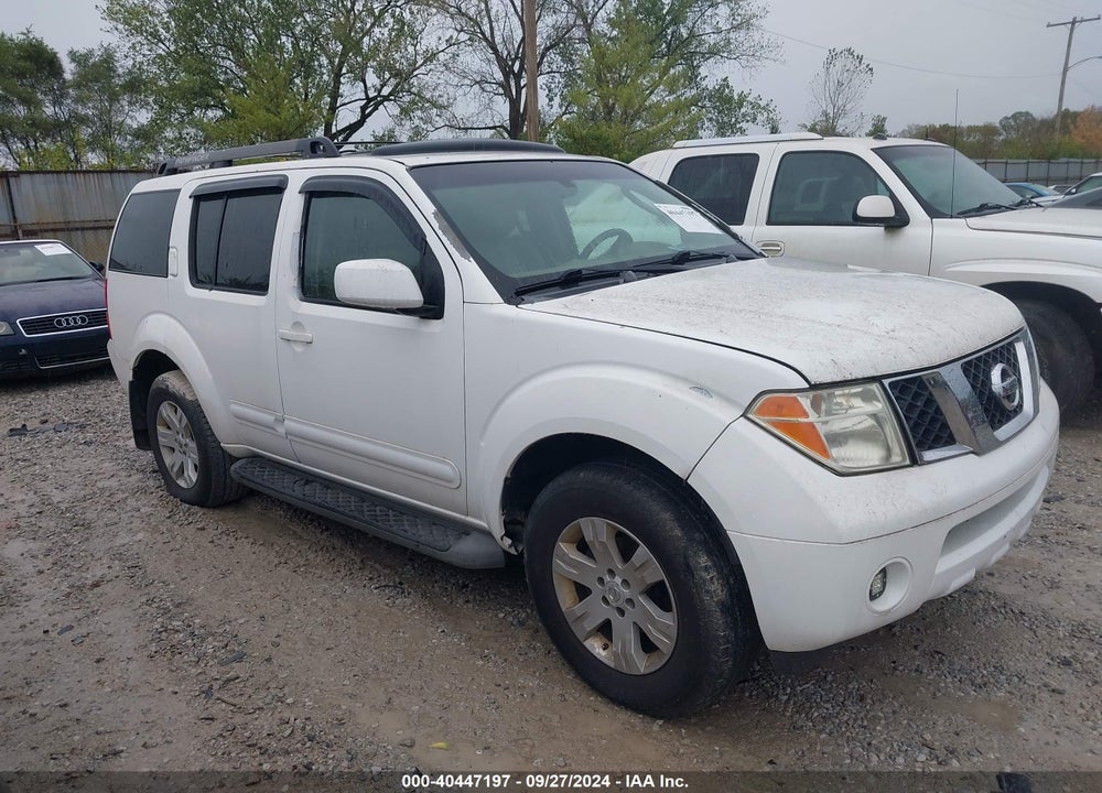 2005 NISSAN PATHFINDER LE VIN: 5N1AR18W35C725750