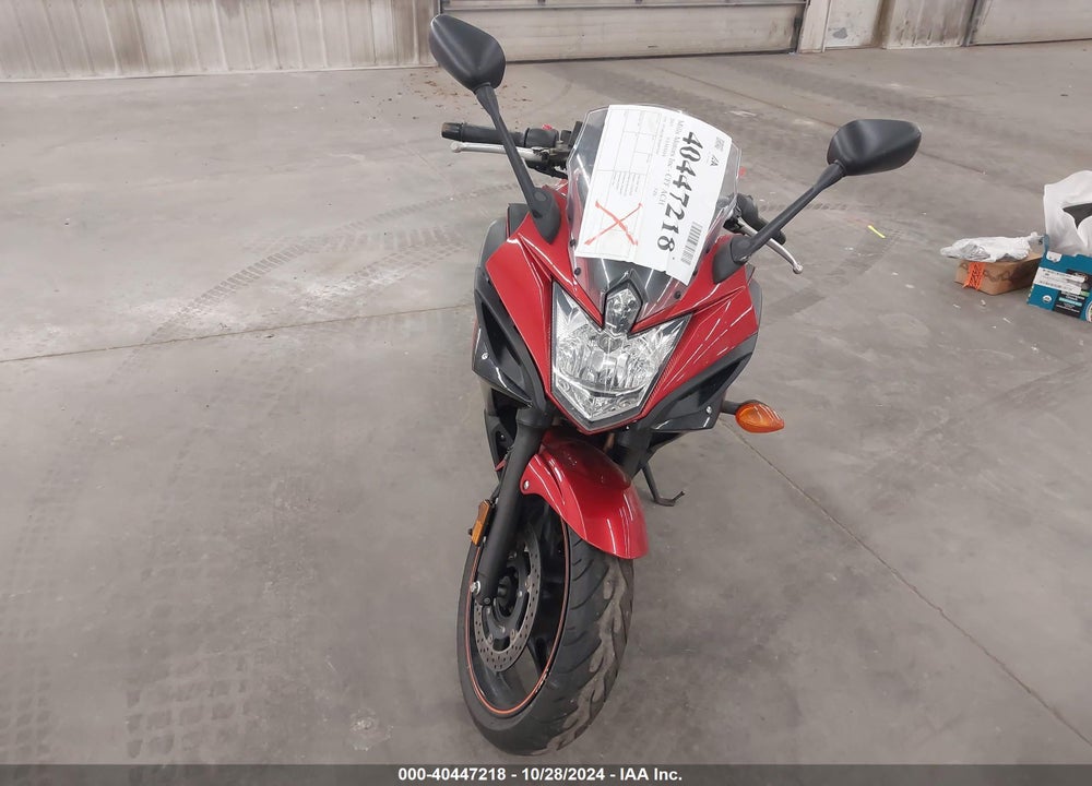 2011 YAMAHA FZ6 R VIN: JYARJ18E5BA007044