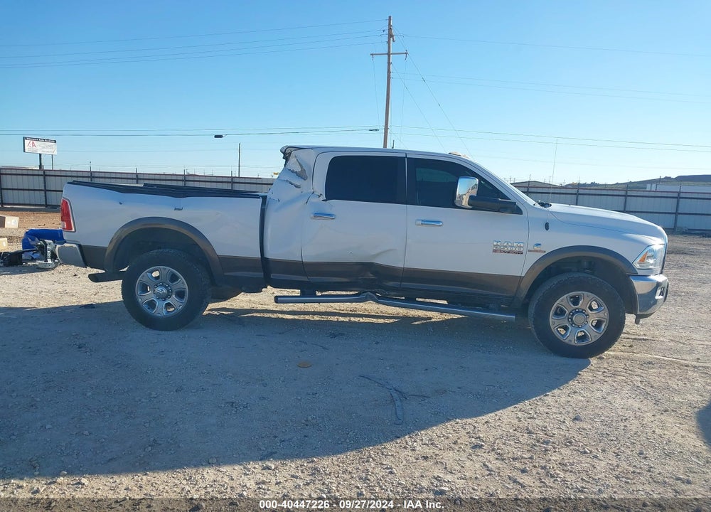 2018 RAM 2500 LAIE MEGA CAB 4X4 6'4 BOX VIN: 3C6UR5NL0JG327798