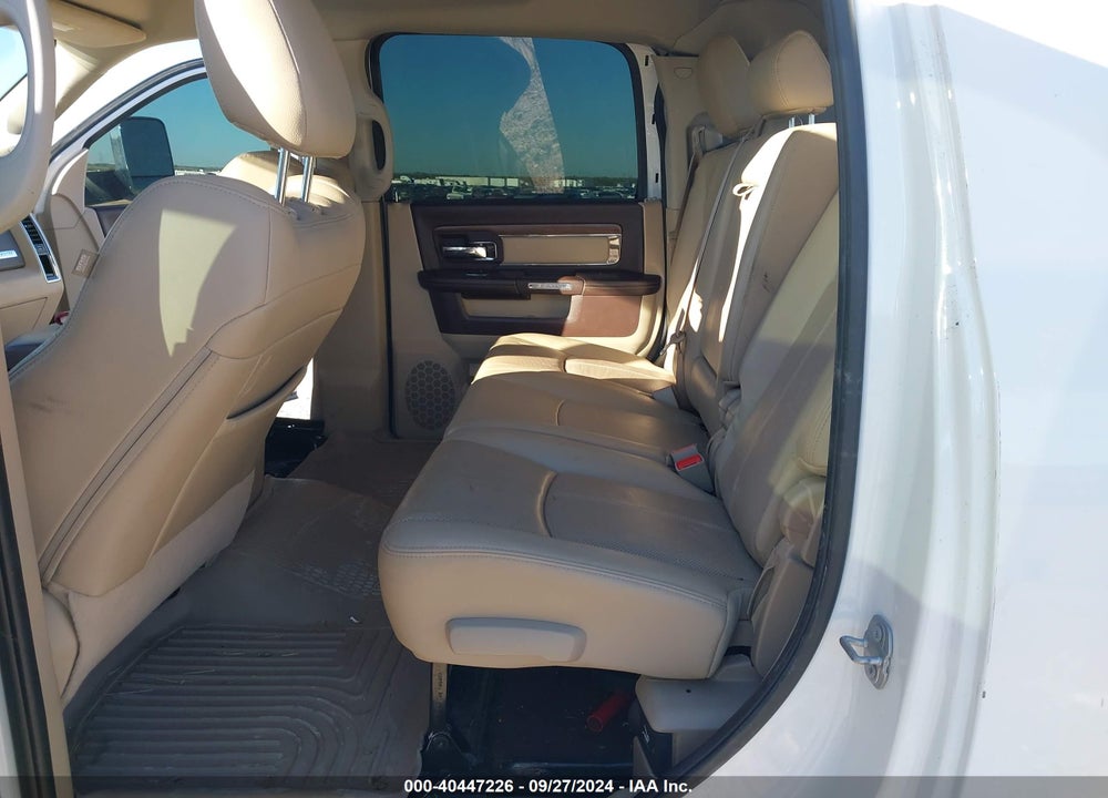 2018 RAM 2500 LAIE MEGA CAB 4X4 6'4 BOX VIN: 3C6UR5NL0JG327798