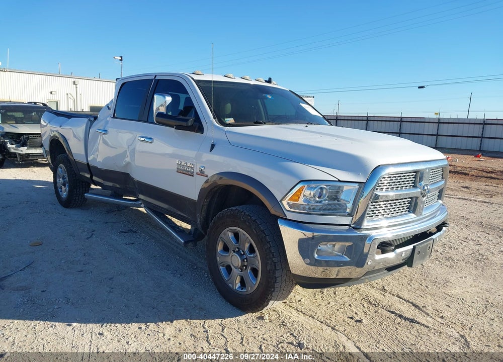 2018 RAM 2500 LAIE MEGA CAB 4X4 6'4 BOX VIN: 3C6UR5NL0JG327798