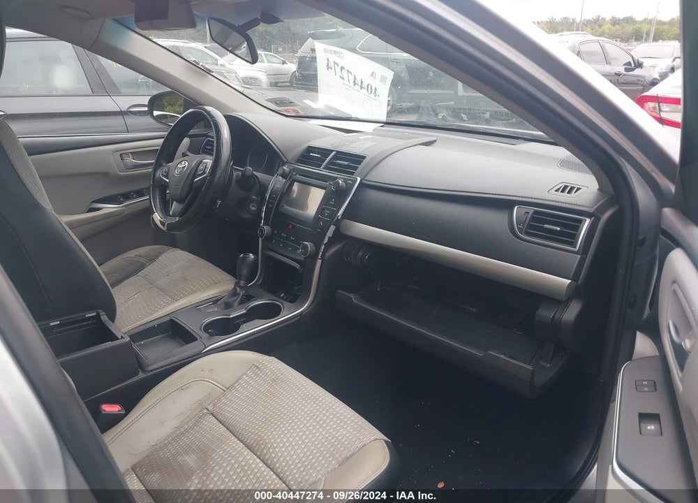 2015 TOYOTA CAMRY SE VIN: 4T1BF1FK3FU921213