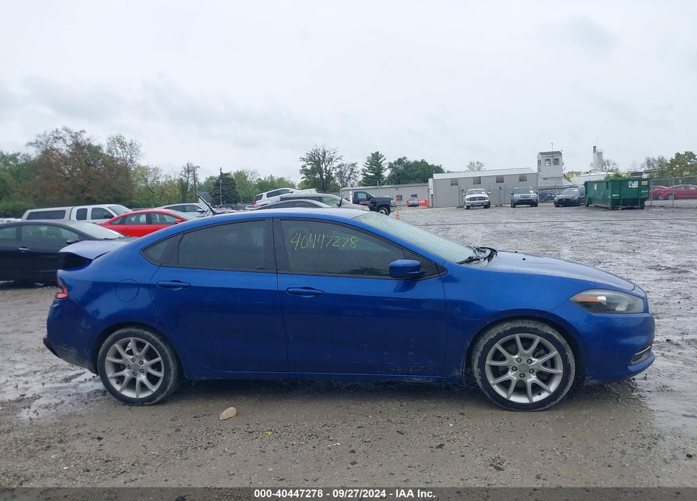 2014 DODGE DART SXT VIN: 1C3CDFBB8ED732643