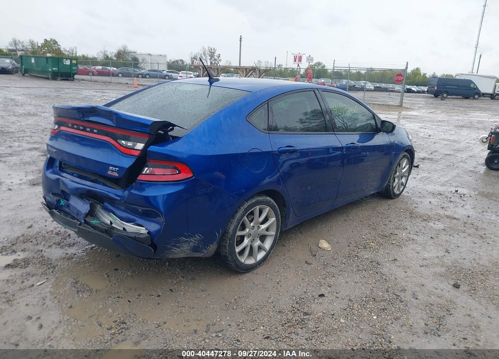 2014 DODGE DART SXT VIN: 1C3CDFBB8ED732643