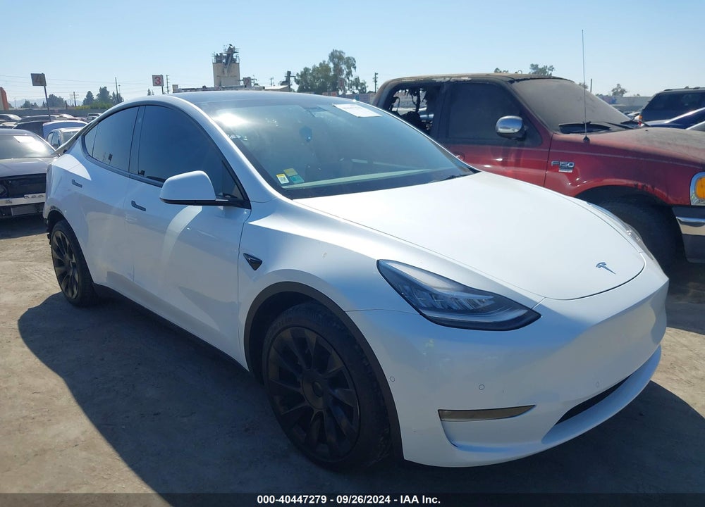 2021 TESLA MODEL Y LONG RANGE DUAL MOTOR ALL-WHEEL DRIVE VIN: 5YJYGDEE6MF228795