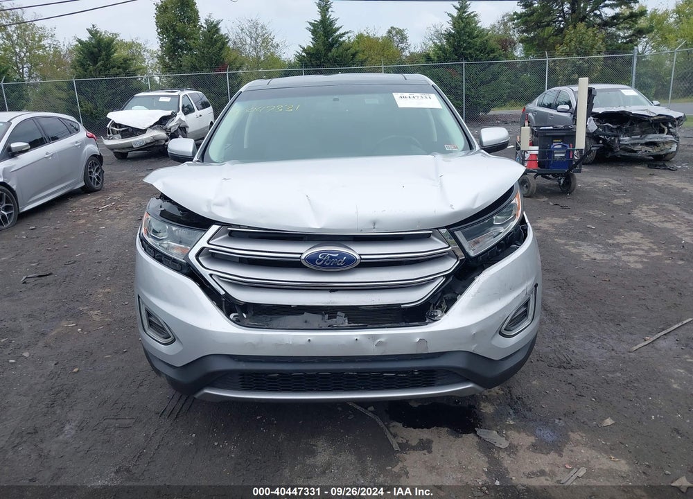 2018 FORD EDGE TITANIUM VIN: 2FMPK4K85JBC33130