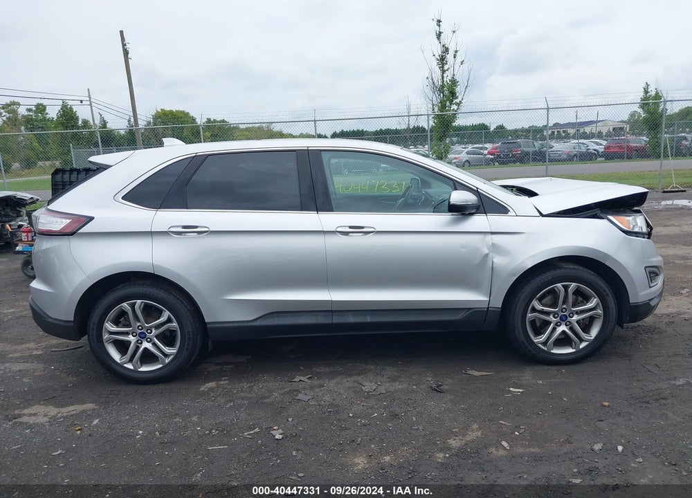 2018 FORD EDGE TITANIUM VIN: 2FMPK4K85JBC33130