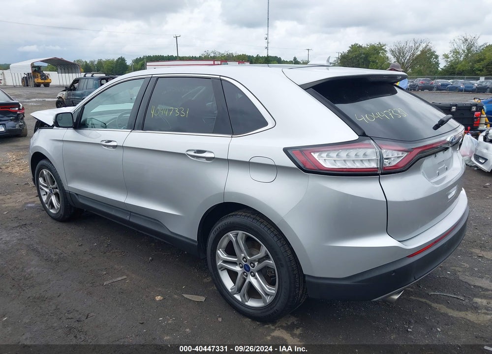 2018 FORD EDGE TITANIUM VIN: 2FMPK4K85JBC33130
