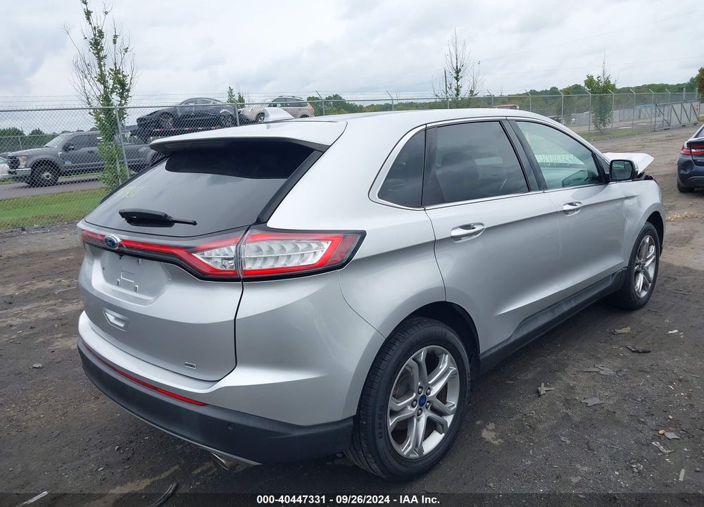 2018 FORD EDGE TITANIUM VIN: 2FMPK4K85JBC33130