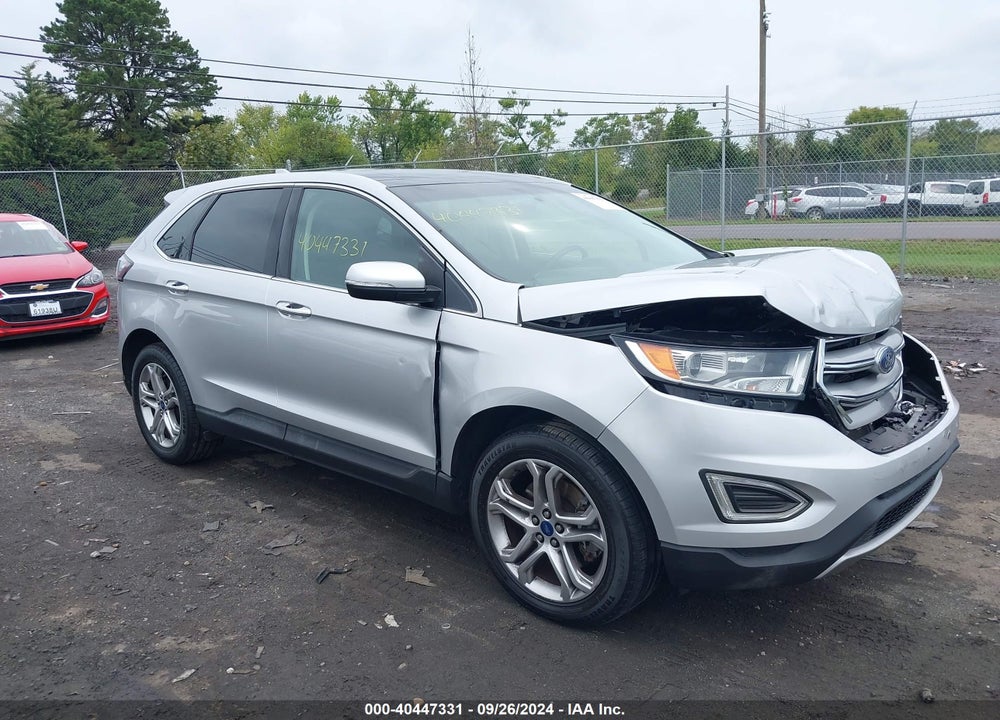 2018 FORD EDGE TITANIUM VIN: 2FMPK4K85JBC33130