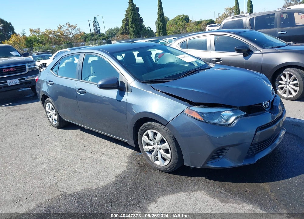 2016 TOYOTA COROLLA LE VIN: 2T1BURHE2GC670134