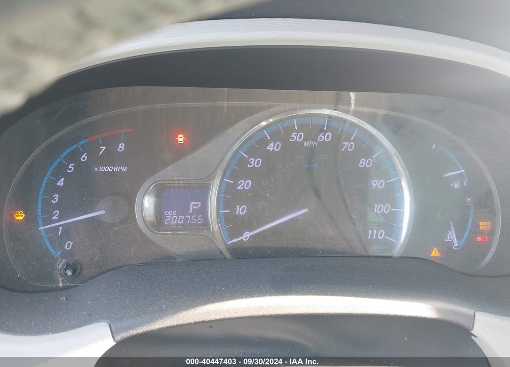 2011 TOYOTA SIENNA XLE V6 VIN: 5TDYK3DC7BS132126