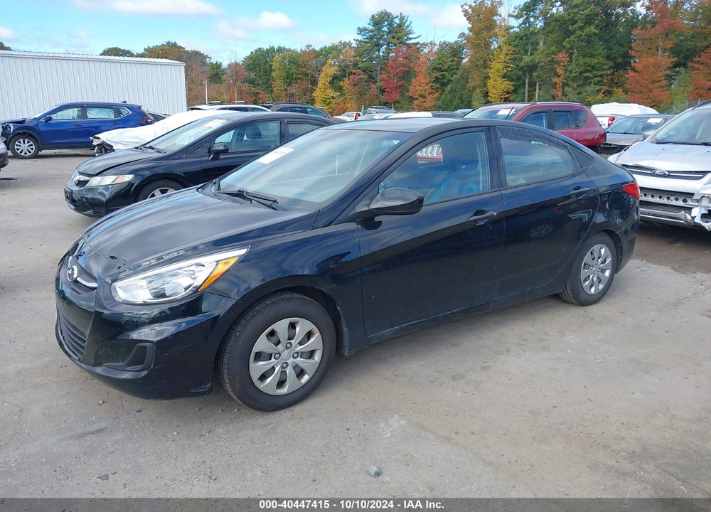 2017 HYUNDAI ACCENT SE VIN: KMHCT4AEXHU287434