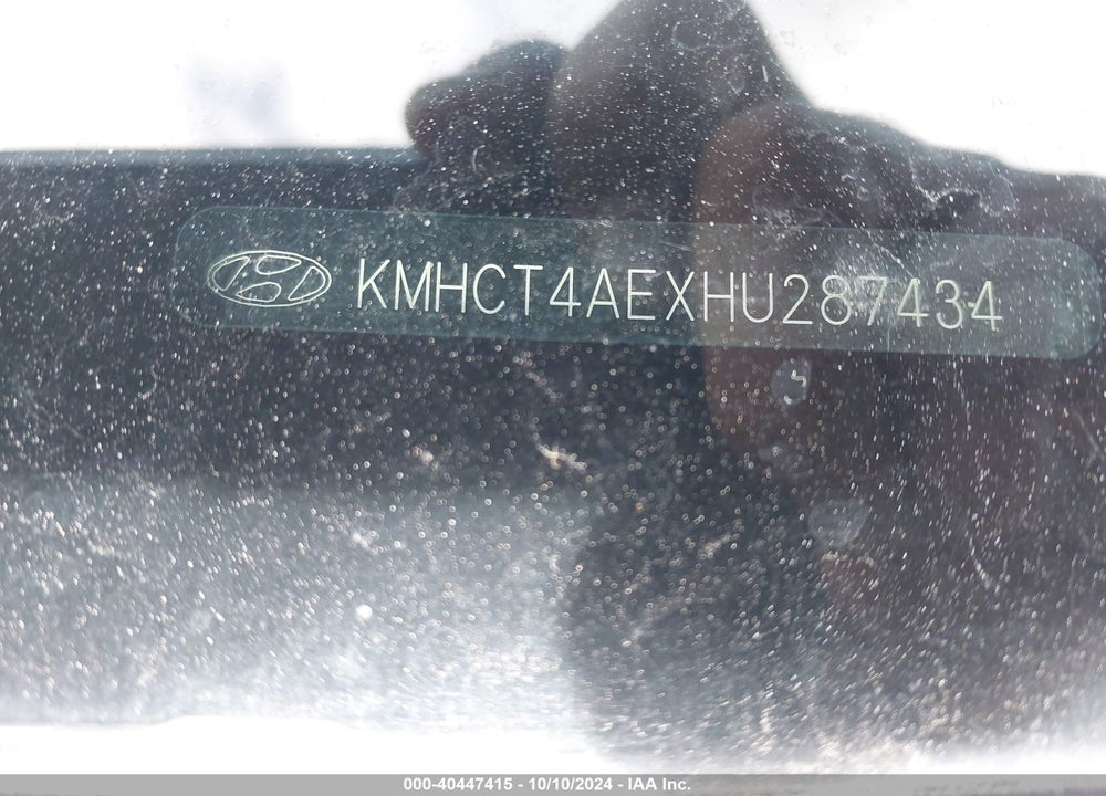 2017 HYUNDAI ACCENT SE VIN: KMHCT4AEXHU287434