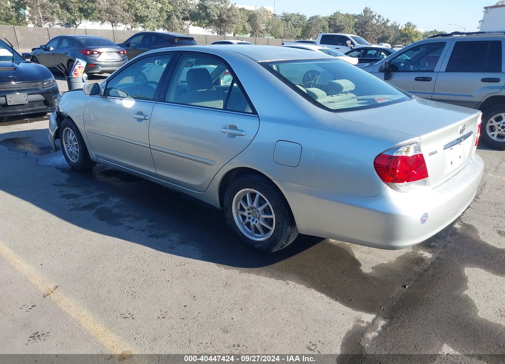 2005 TOYOTA CAMRY LE VIN: JTDBE32K253026776
