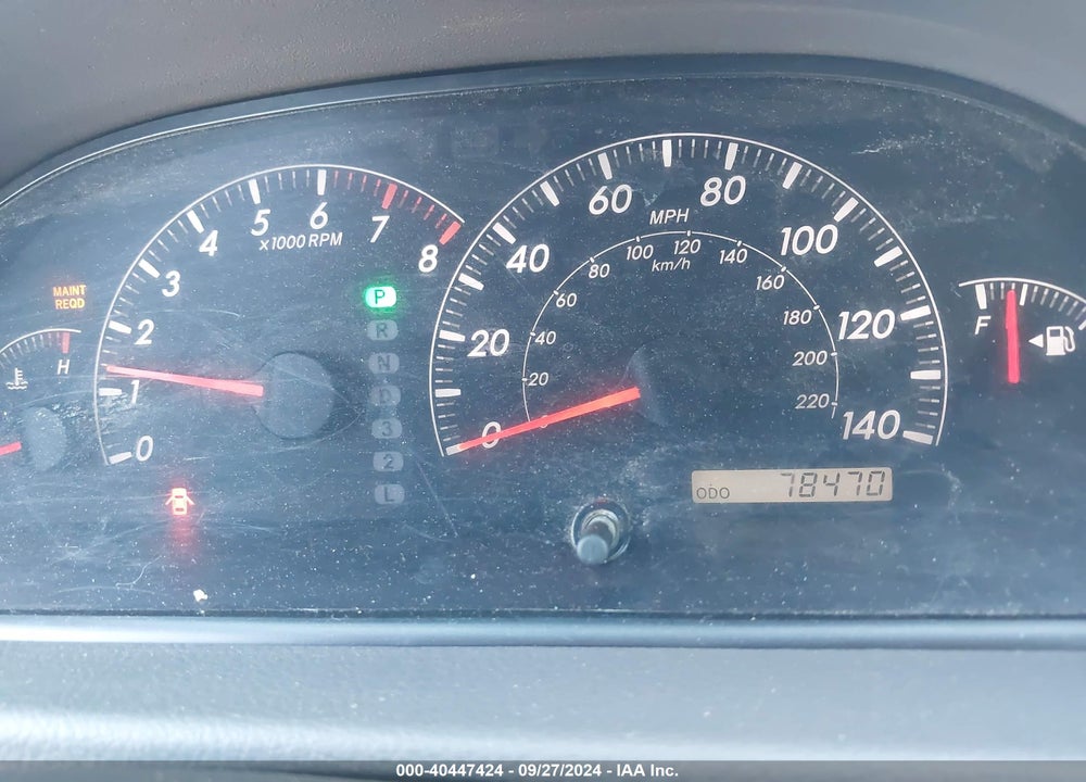 2005 TOYOTA CAMRY LE VIN: JTDBE32K253026776