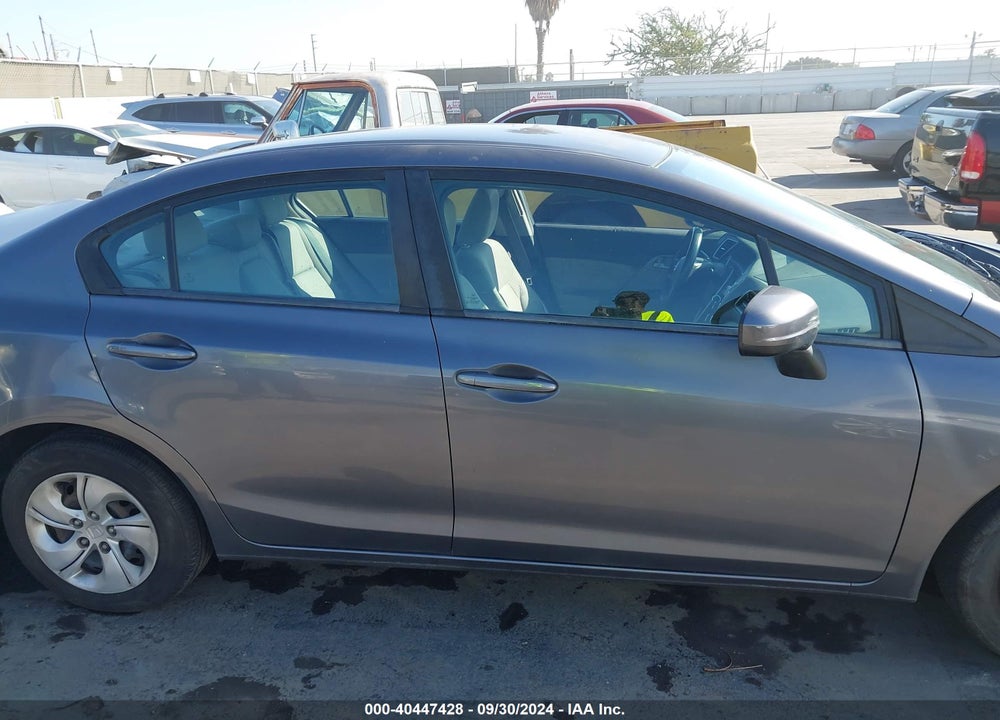 2014 HONDA CIVIC LX VIN: 2HGFB2F58EH501838