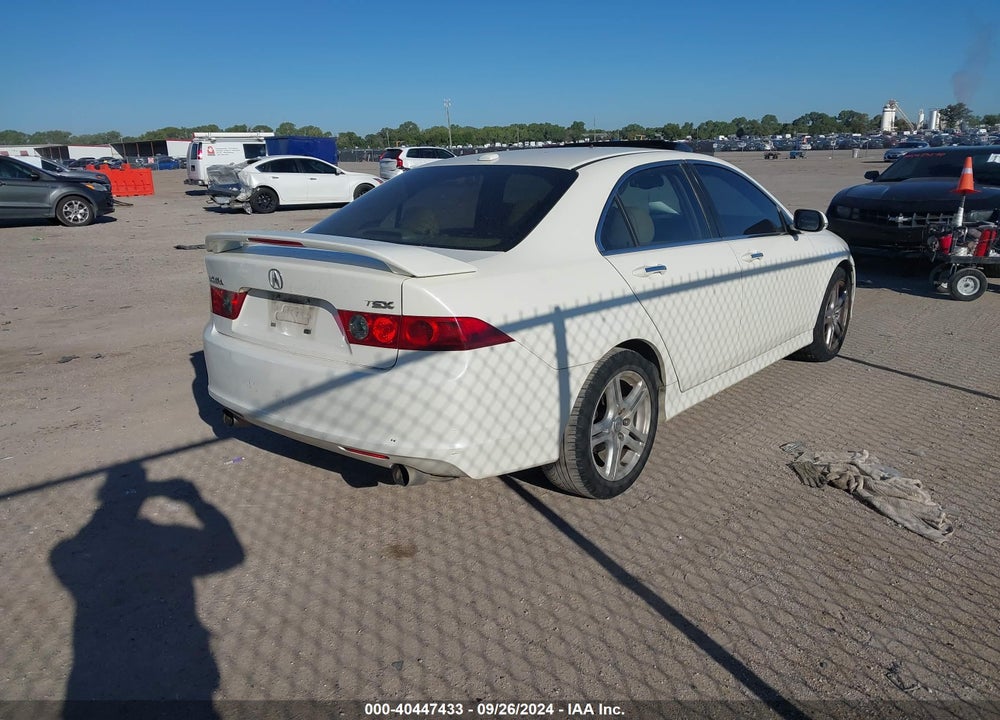 2006 ACURA TSX VIN: JH4CL96886C022081