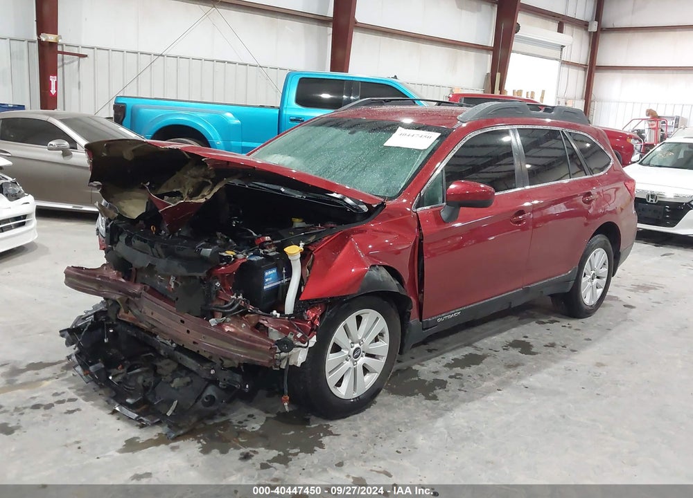 2018 SUBARU OUTBACK 2.5I PREMIUM VIN: 4S4BSACC8J3328874