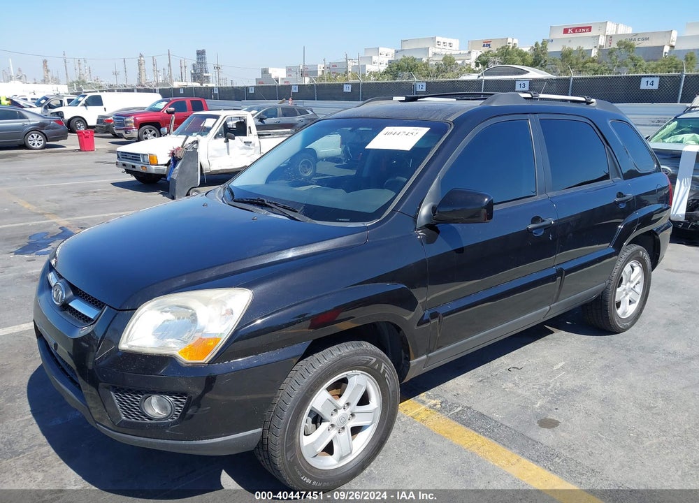 2009 KIA SPORTAGE EX V6 VIN: KNDJF723097611735
